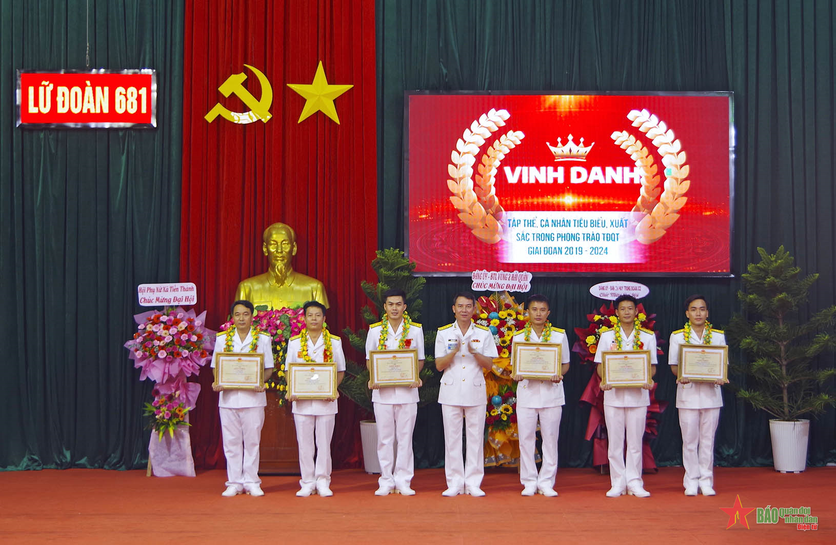 Lữ đoàn 681: Phong trào Thi đua Quyết thắng đạt được nhiều kết quả thiết thực